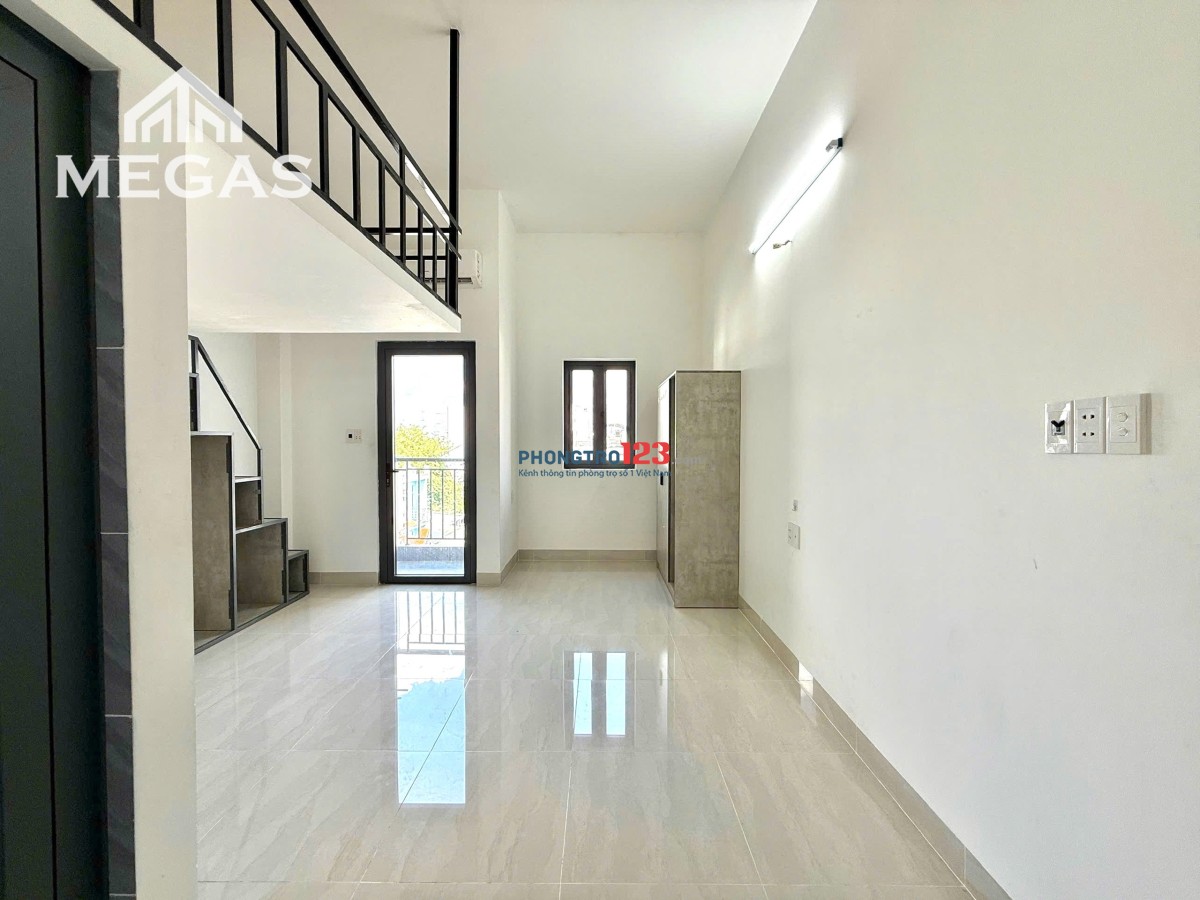 PHÒNG CHO THUÊ FULL NỘI THẤT - GÁC CAO - BAN CÔNG RIÊNG - NGAY LÊ VĂN KHƯƠNG - MEGA MARMET HIỆP PHÚ
