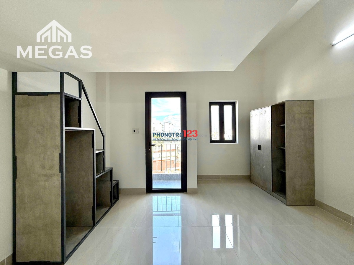 PHÒNG CHO THUÊ FULL NỘI THẤT - GÁC CAO - BAN CÔNG RIÊNG - NGAY LÊ VĂN KHƯƠNG - MEGA MARMET HIỆP PHÚ
