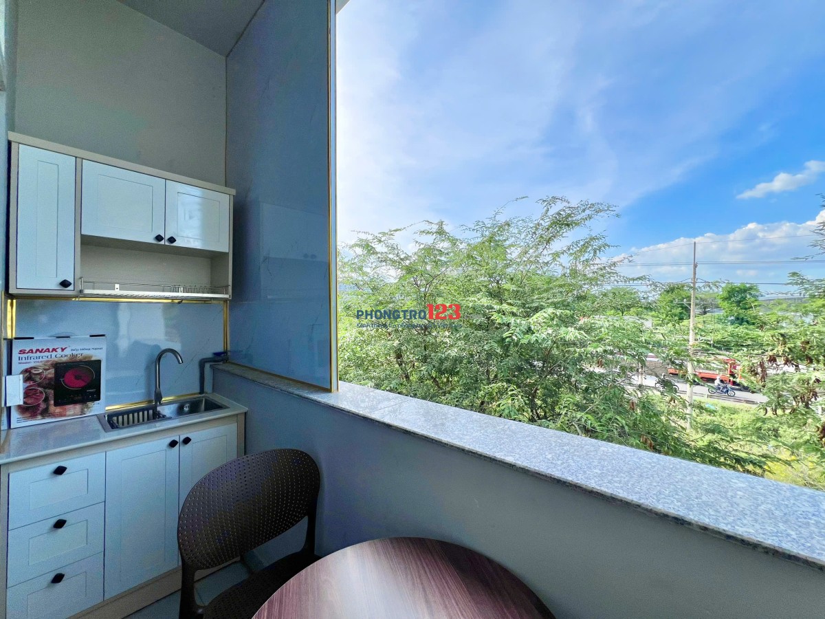 Cho thuê căn hộ studio full nt có ban công/cửa sổ p.Tân Phong q.7 gần RMIT, TDTU, KDC Trung Sơn