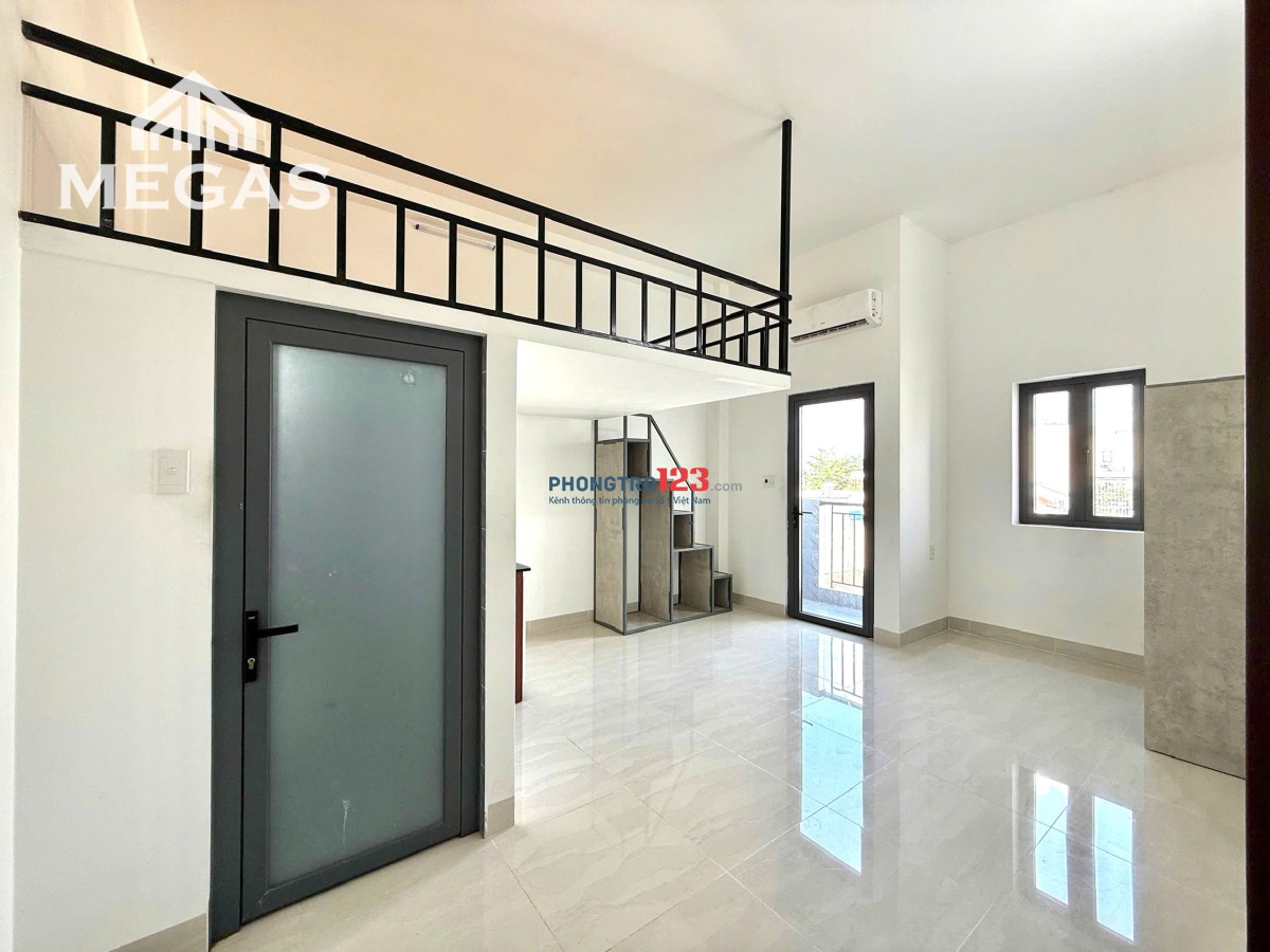 PHÒNG CHO THUÊ FULL NỘI THẤT - GÁC CAO - BAN CÔNG RIÊNG - NGAY LÊ VĂN KHƯƠNG - MEGA MARMET HIỆP PHÚ
