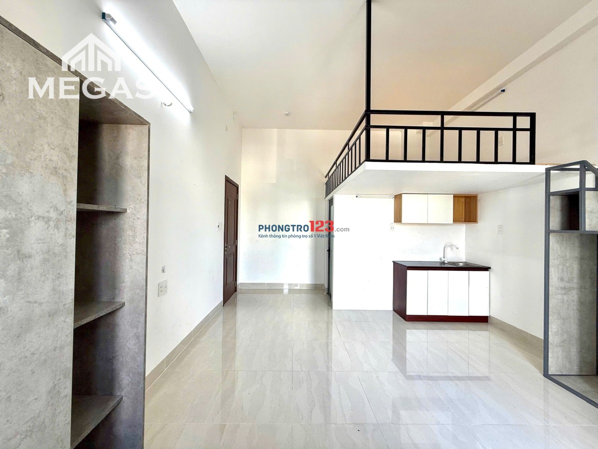 PHÒNG CHO THUÊ FULL NỘI THẤT - GÁC CAO - BAN CÔNG RIÊNG - NGAY LÊ VĂN KHƯƠNG - MEGA MARMET HIỆP PHÚ
