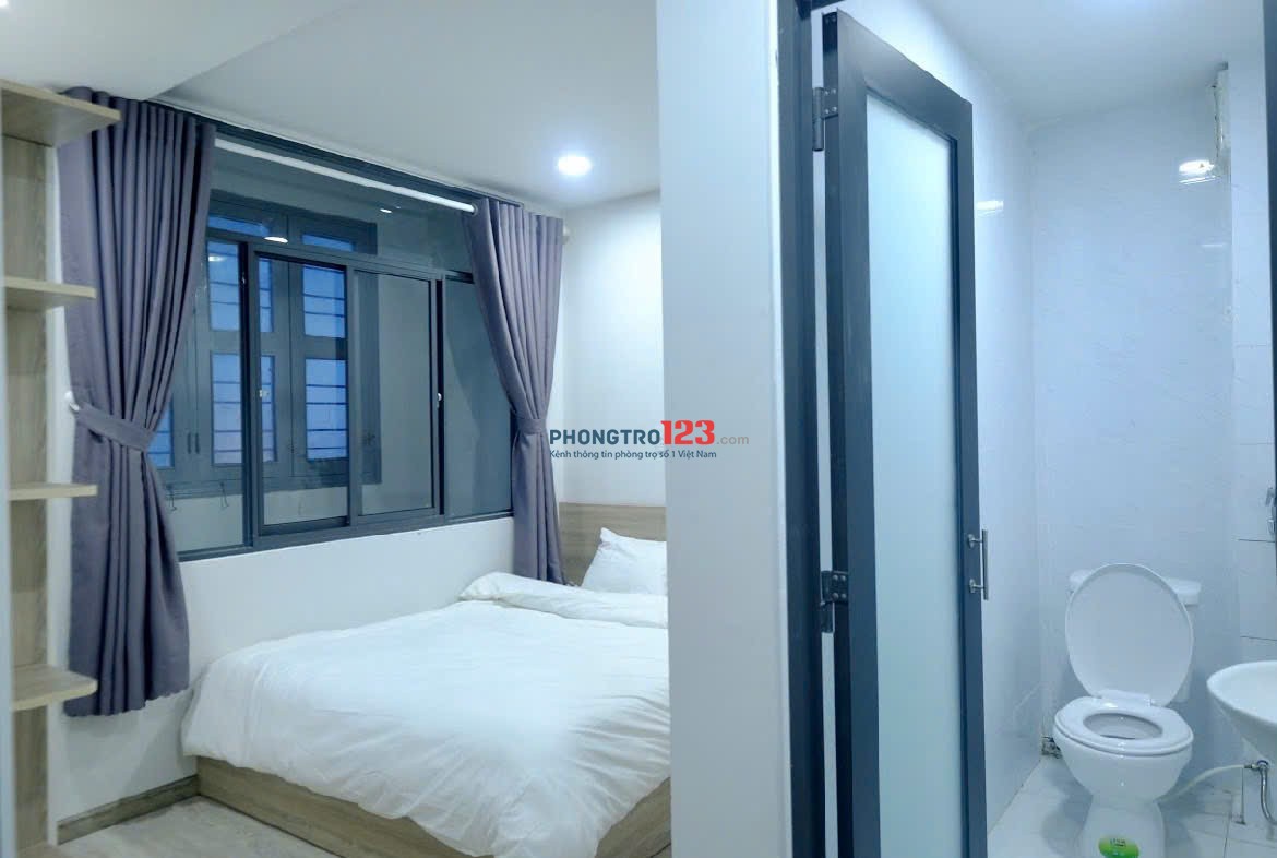 Cho Thuê phòng 20m2 Full Nội Thất Tại Hẻm 371 Hai Bà Trưng, Quận 3