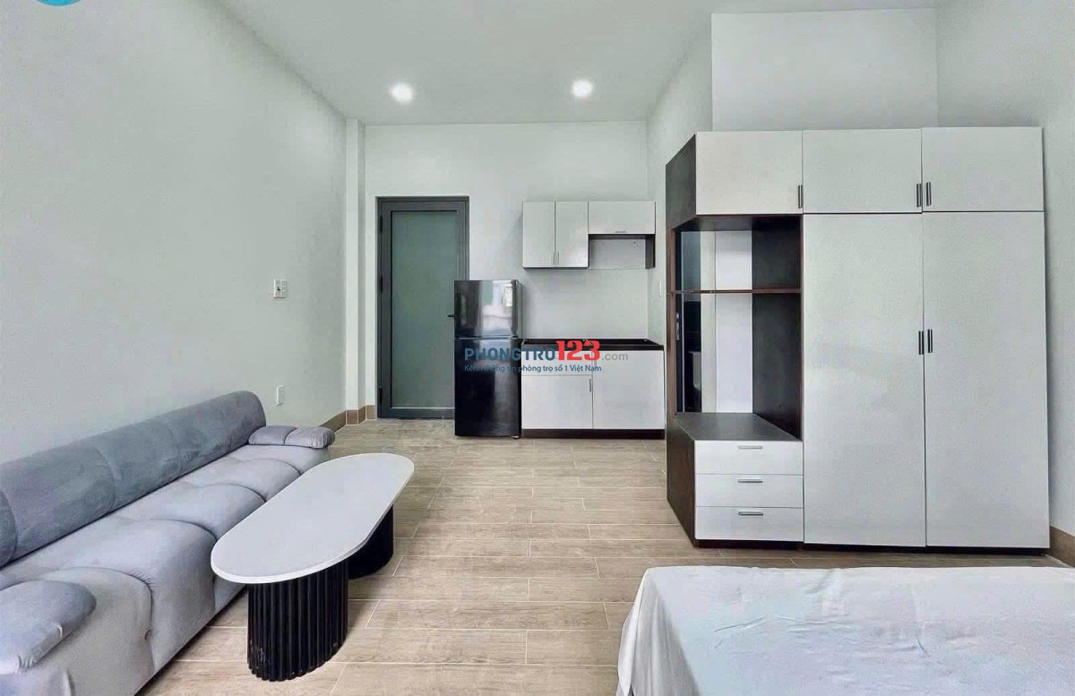 CHO THUÊ CĂN HỘ DỊCH VỤ 35M² – FULL NỘI THẤT – NGUYỄN TRUNG TRỰC, BÌNH THẠNH – CHỈ 6 TRIỆU/THÁNG