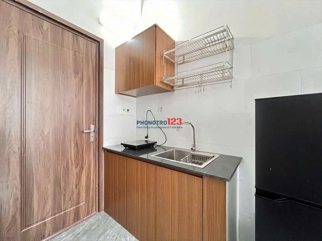 Phòng trọ 35m2 Full nội thất xa bếp Thích Quảng Đức Phú Nhuận gần sân bay Tân Sơn Nhất, Gò Vấp