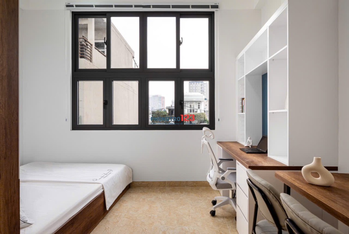 Căn Hộ Dịch Vụ Full Nội Thất Gần cầu Thị Nghè, Thảo Cầm Viên Quận 1, Thiết Kế Đẹp