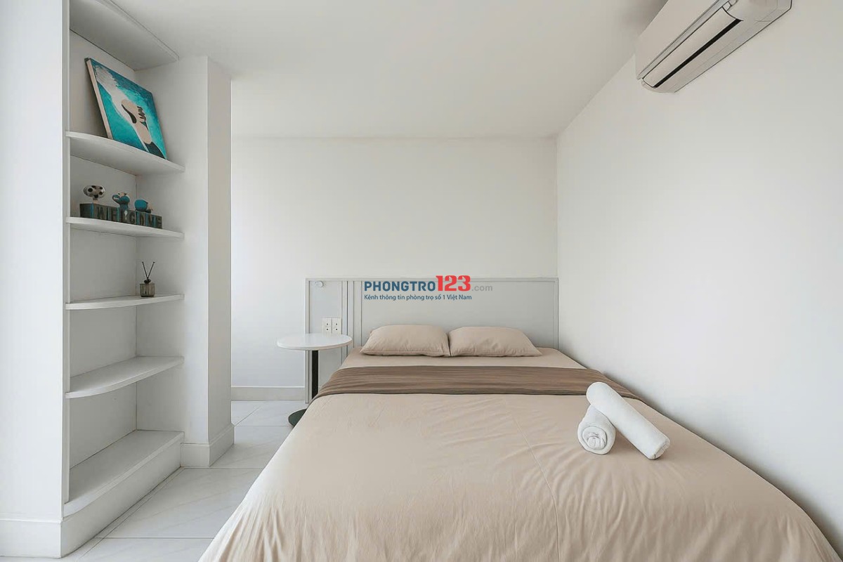 Cho thuê căn hộ studio full nt cửa sổ/ban công p.Tân Phong q.7 gần RMIT, TDTU, KDC Trung Sơn