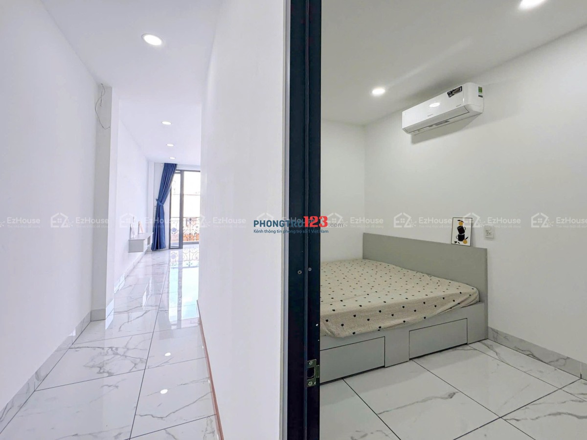 Cho thuê căn hộ dịch vụ có ban công lớn đường Võ thành trang gần ngã tư bảy hiền