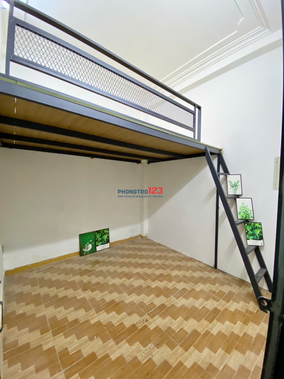 Phòng gác mới, Cửa sổ,ban công, sạch sẽ, rộng rãi, Cách ĐH GIA ĐỊNH 3 - 5P