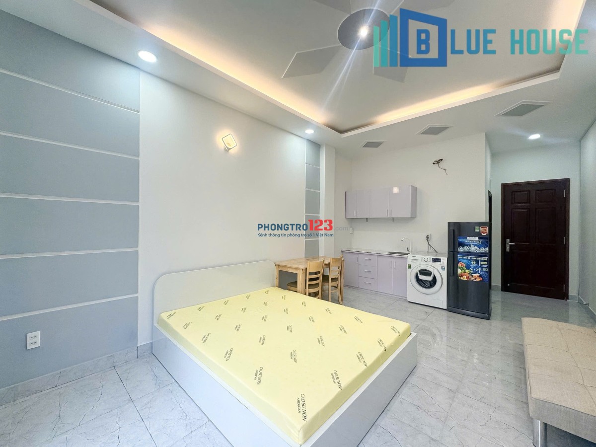 CHO THUÊ PHÒNG STUDIO BAN CÔNG FULL NỘI THẤT - GẦN ĐẦM SEN