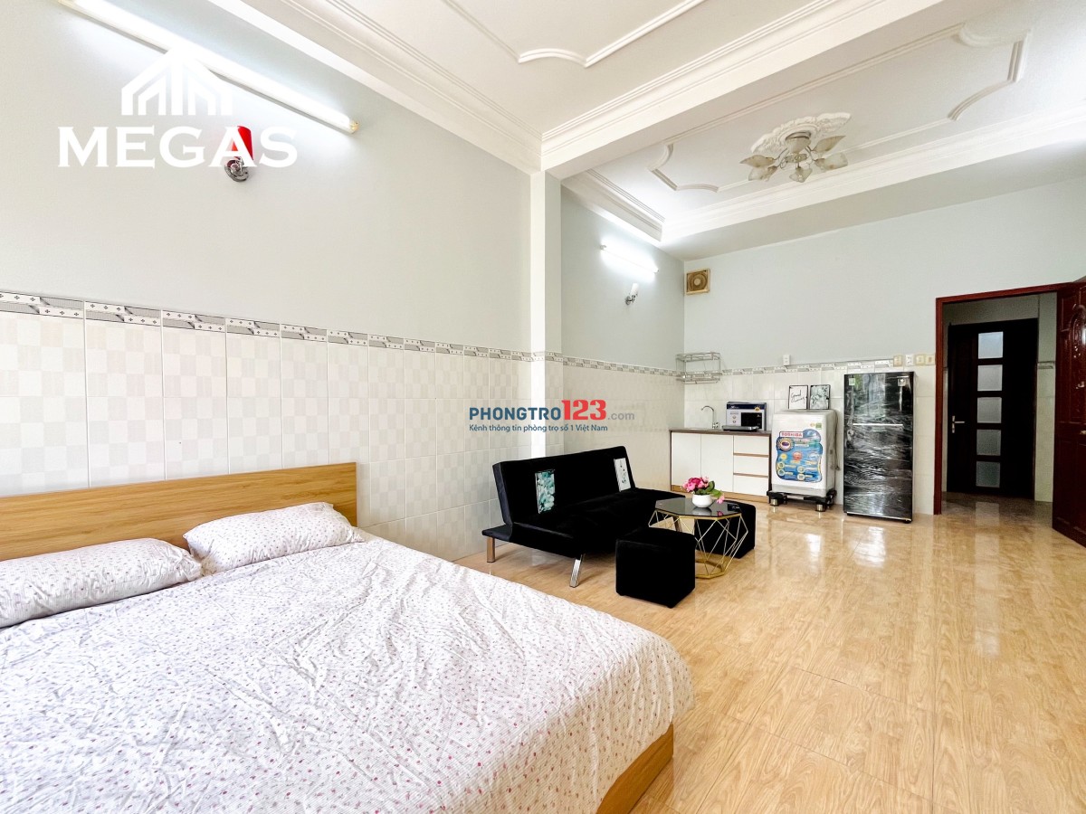 Cho thuê căn hộ FULL NỘI THẤT, BAN CÔNG, Ngay Nguyễn Văn Luông Q6