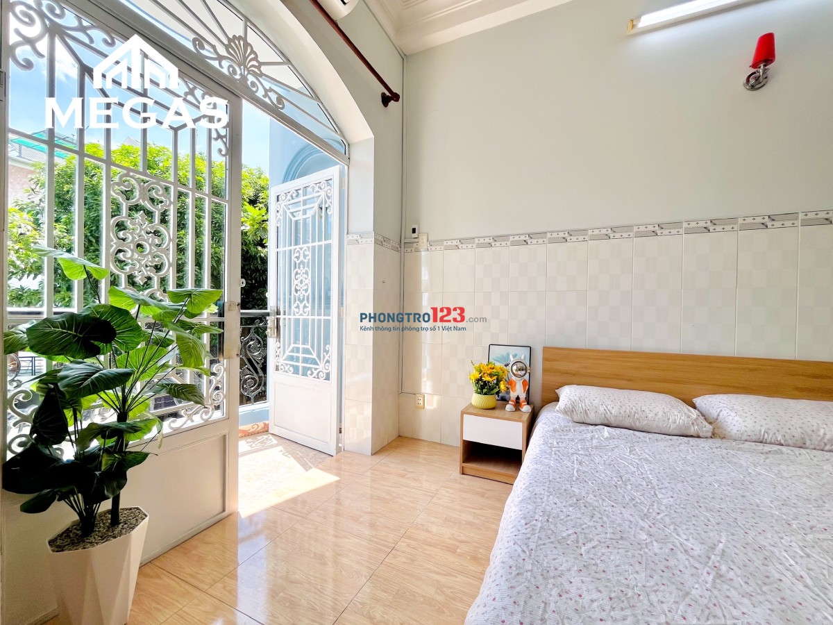 Cho thuê căn hộ FULL NỘI THẤT, BAN CÔNG, Ngay Nguyễn Văn Luông Q6