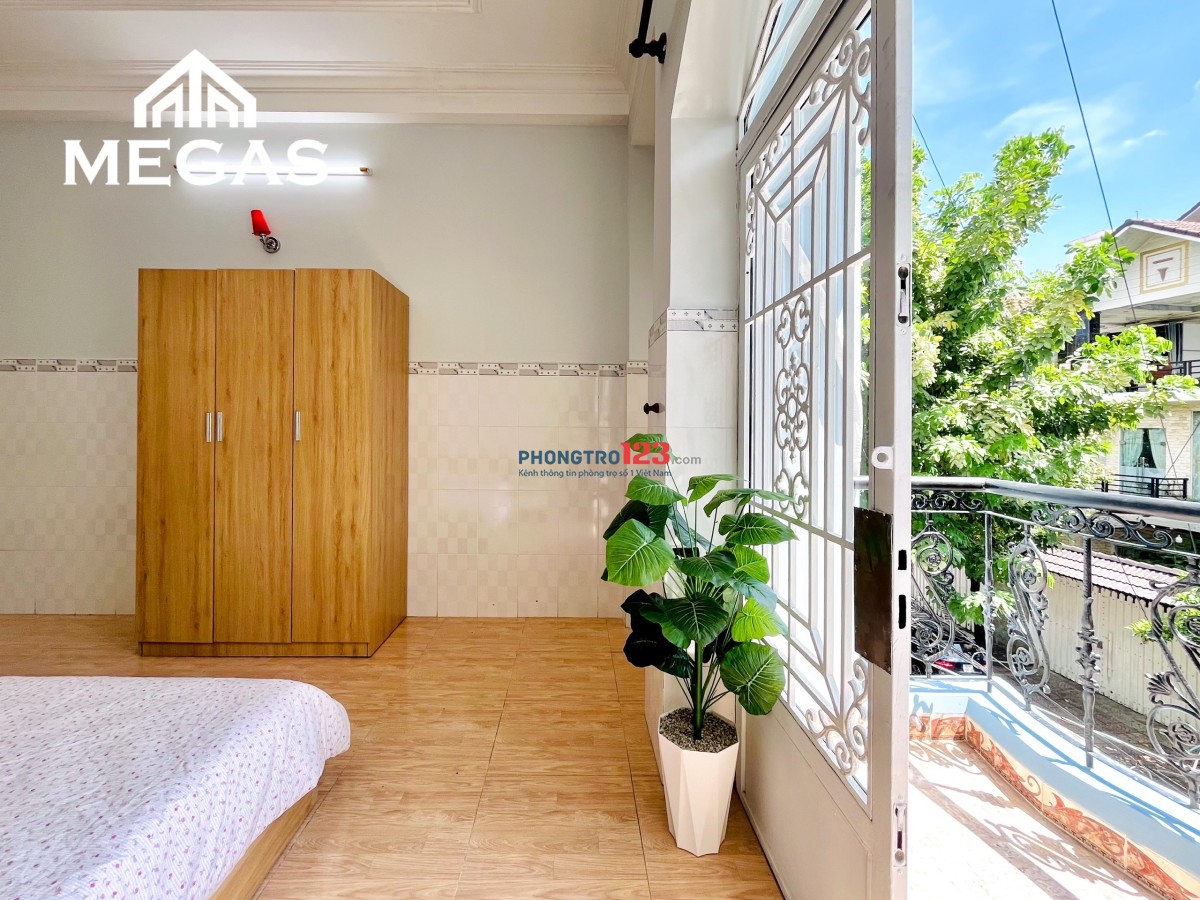 Cho thuê căn hộ FULL NỘI THẤT, BAN CÔNG, Ngay Nguyễn Văn Luông Q6