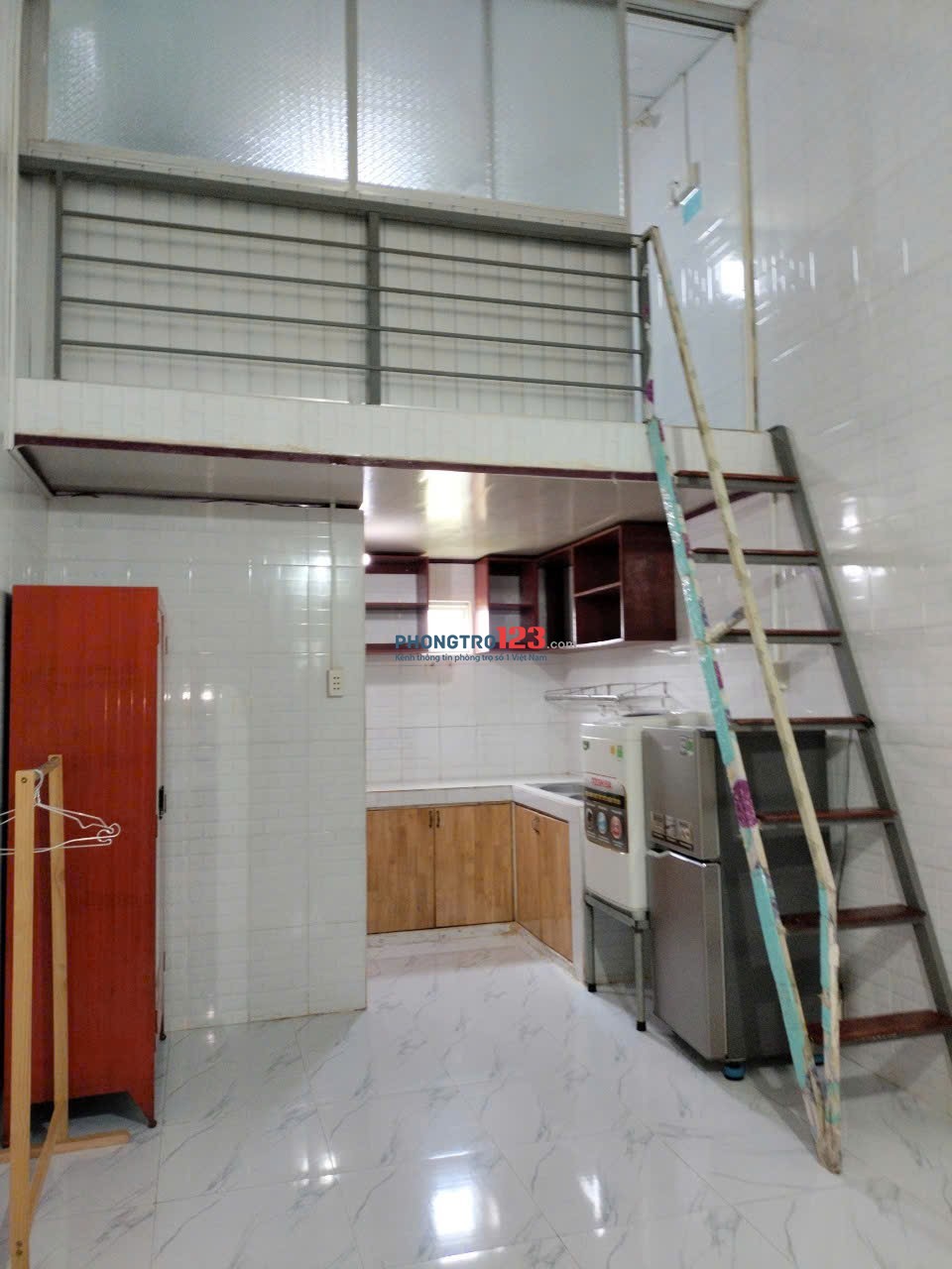 Nhà trọ 7 phòng trống 1 phòng full nội thất tại TP Bến Tre