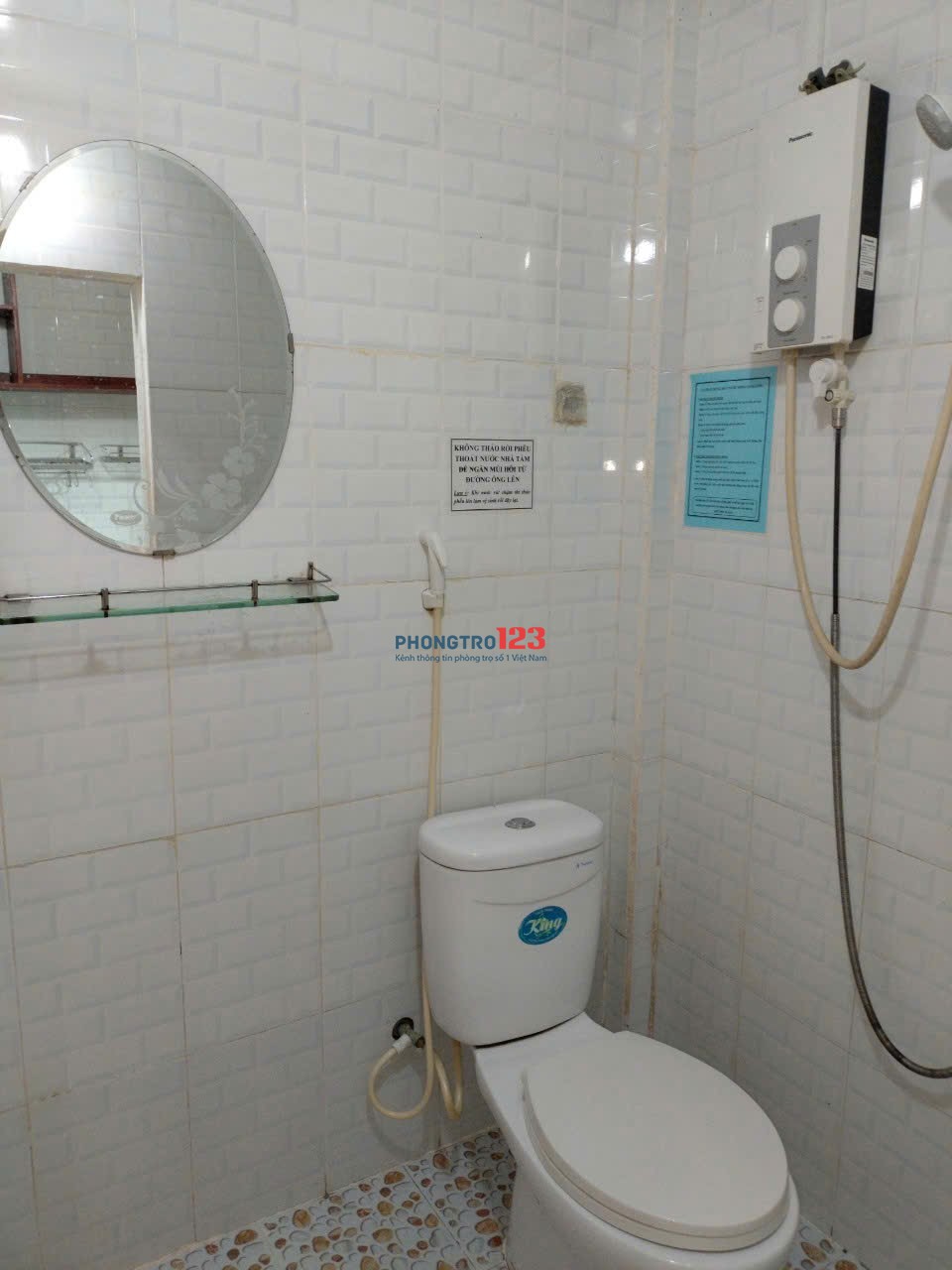 Nhà trọ 7 phòng trống 1 phòng full nội thất tại TP Bến Tre