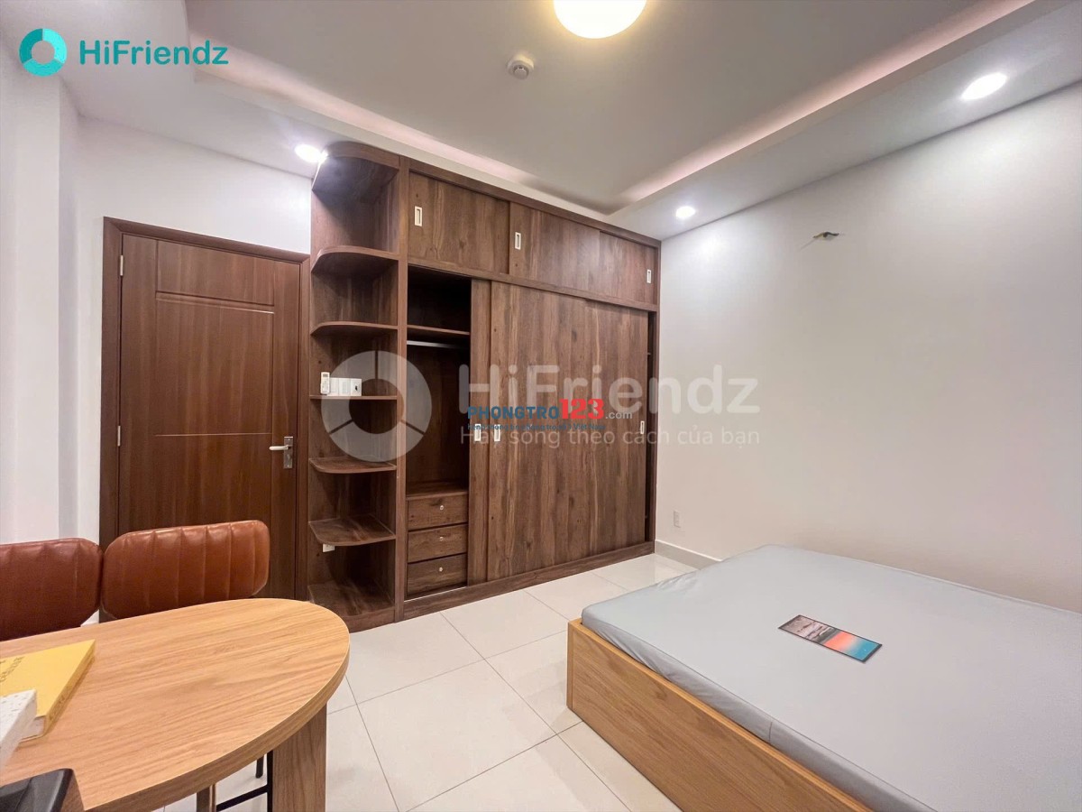 Cho thuê căn hộ studio cửa sổ/ ban công full nt p.Tân Kiểng q.7 gần Lotte, RMIT, TDTU