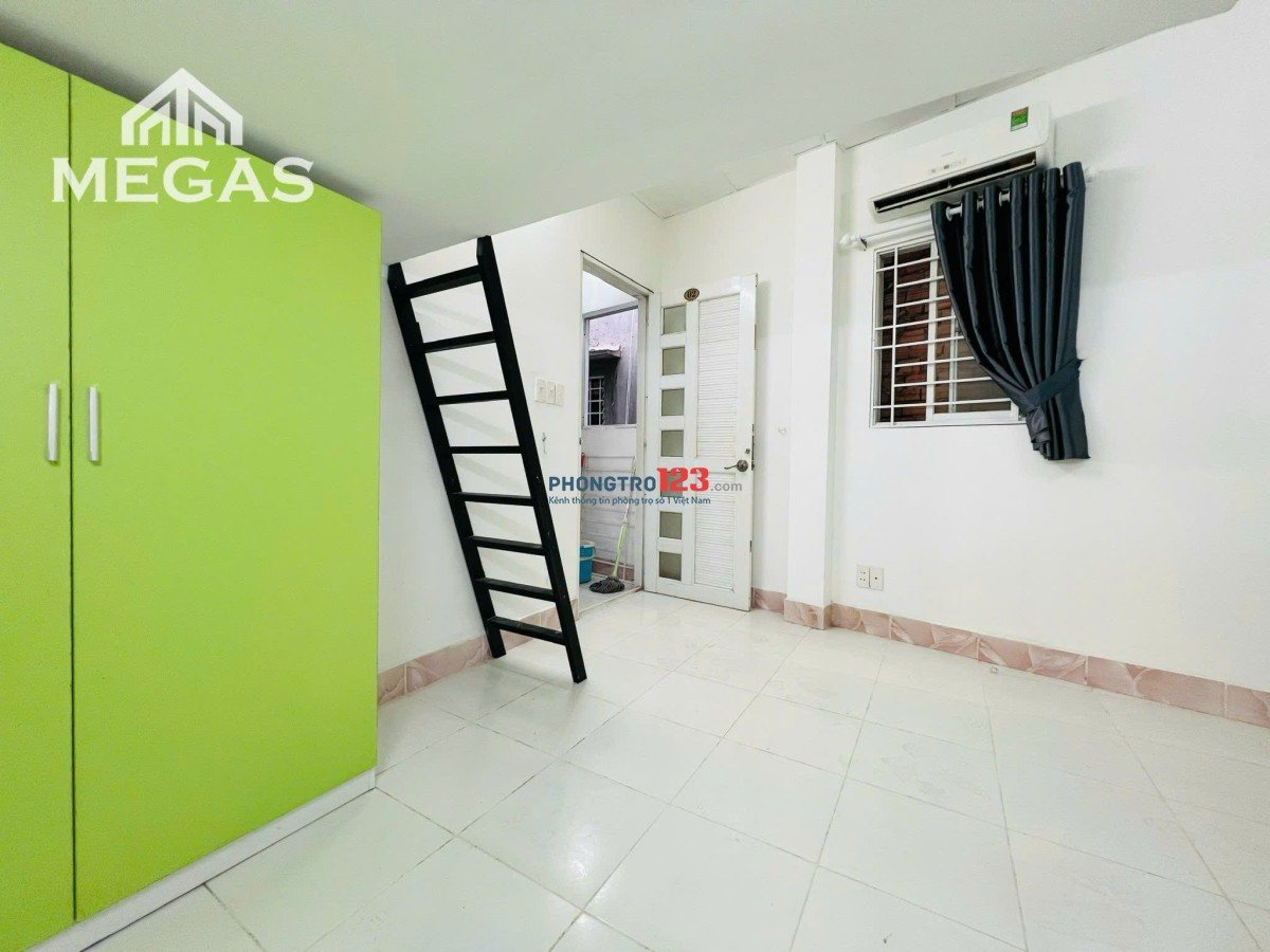 Phòng cho thuê giá rẻ gần ĐH Hoa Sen Q3 đầy đủ nội thất
