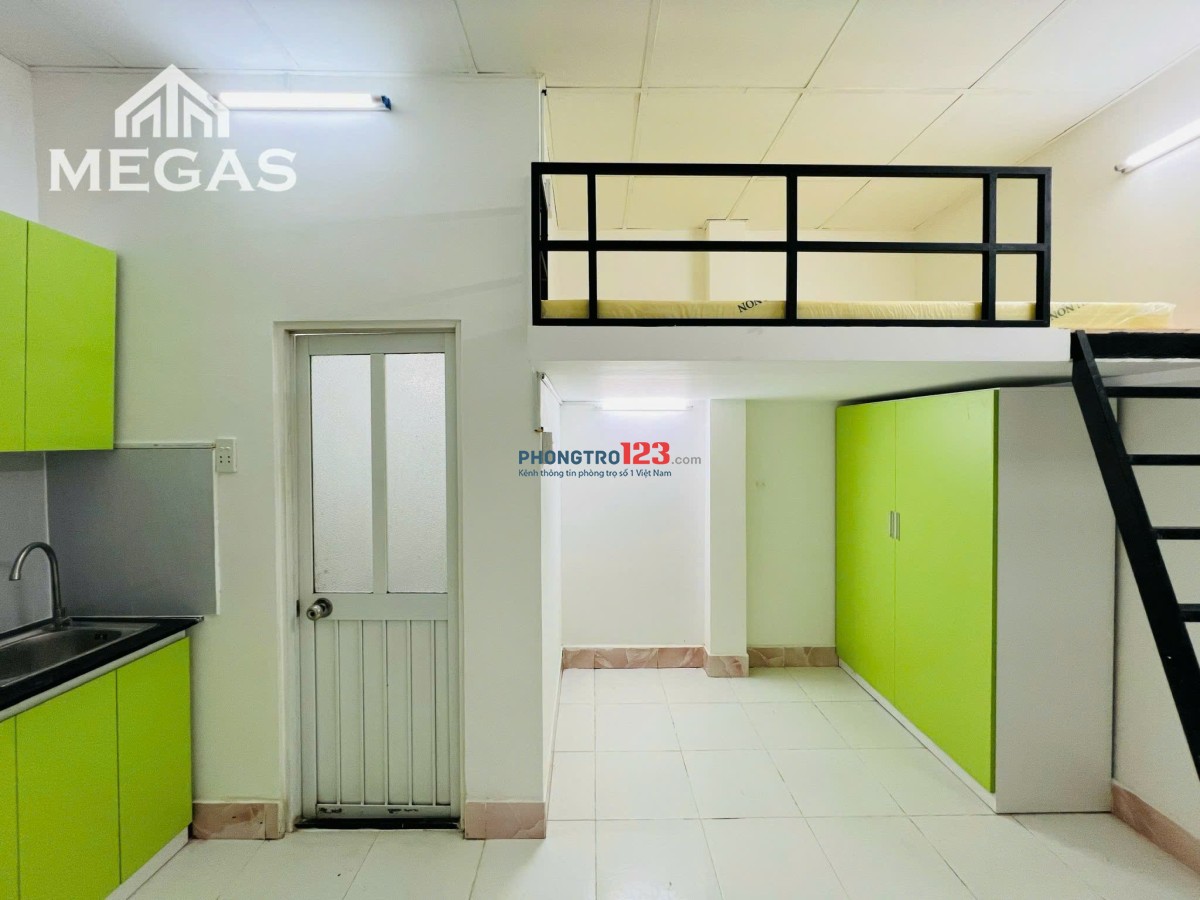 Phòng cho thuê giá rẻ gần ĐH Hoa Sen Q3 đầy đủ nội thất
