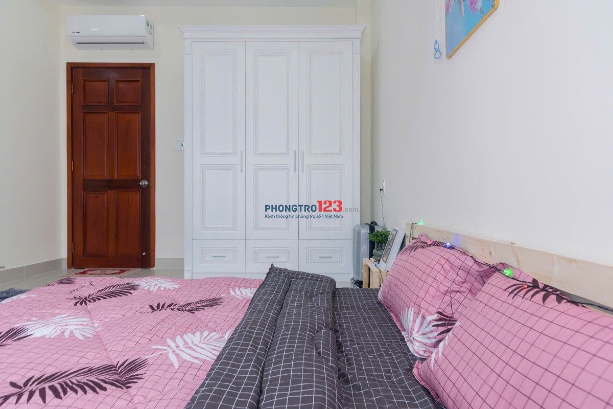 Căn Hộ Studio 30m2 Phù Hợp 2-3 Khách, Nhà Thang Máy, Cửa Sổ Trời, Gần ĐH Văn Lang, Chợ Bà Chiểu