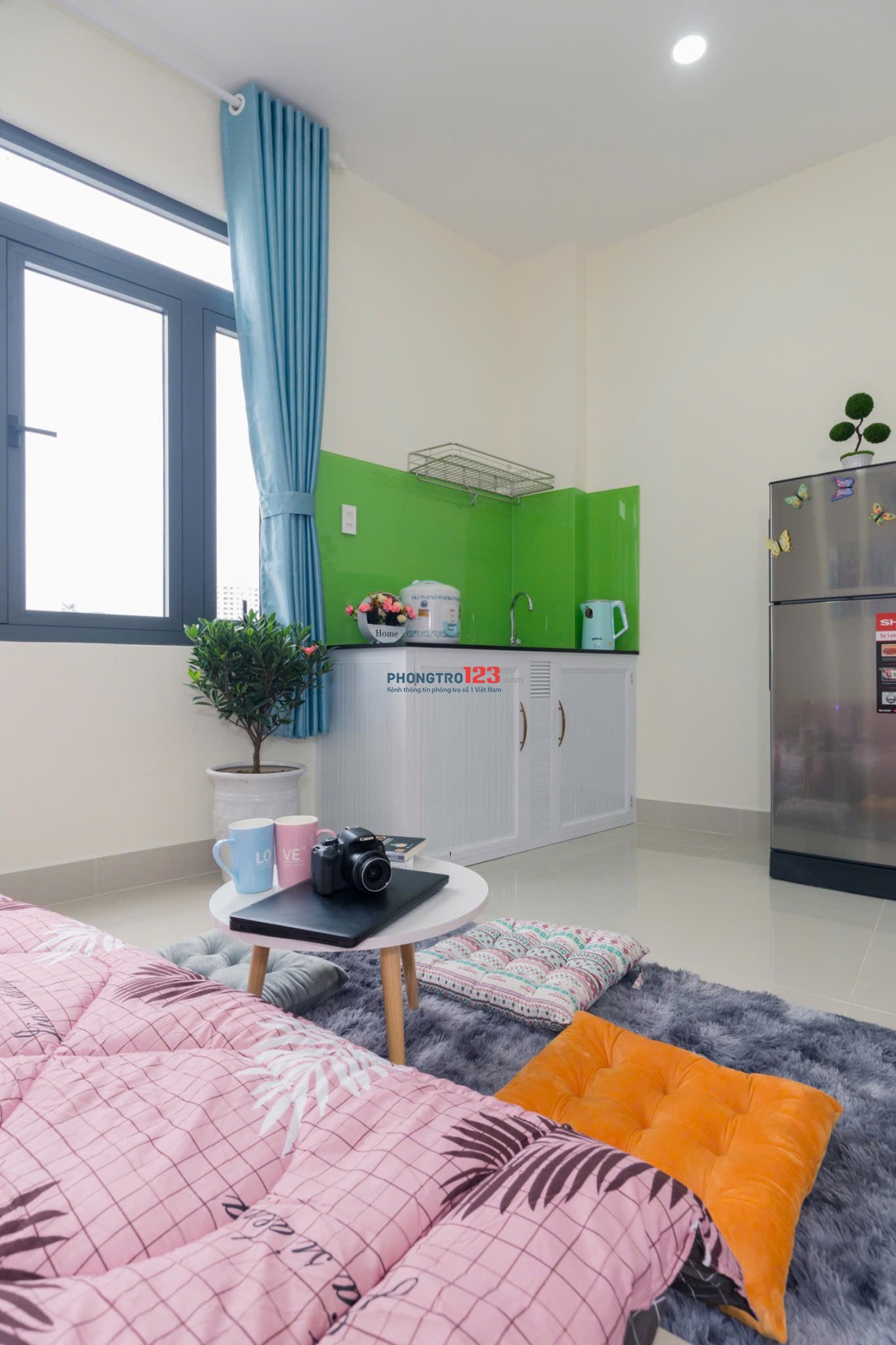 Căn Hộ Studio 30m2 Phù Hợp 2-3 Khách, Nhà Thang Máy, Cửa Sổ Trời, Gần ĐH Văn Lang, Chợ Bà Chiểu