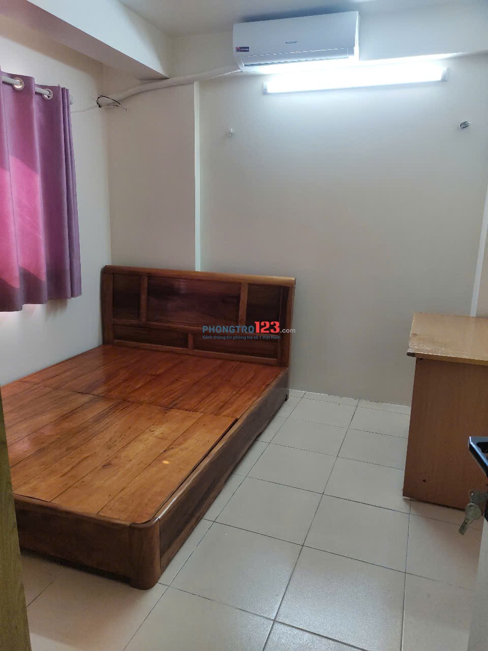 Cho thuê căn hộ mini 2 phòng ngủ 1 phòng khách, 1 phòng vệ sinh