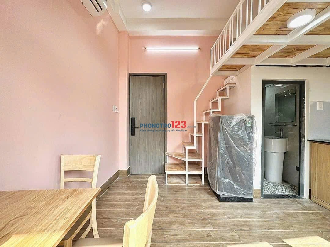 Cho Thuê Phòng Có Gác, Ban Công Rộng Thoáng, Máy giặt riêng gần ngay Văn Lang, HVCB