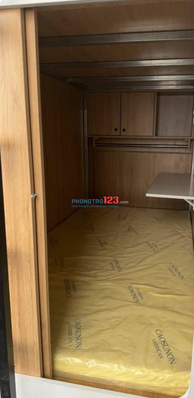 Phòng trọ Sleepbox sinh viên mới giá rẻ gần ĐH HUTECH