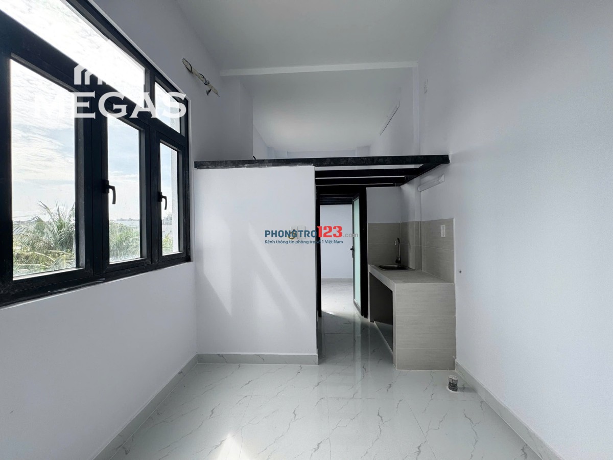 Hà Huy Giáp - Cầu Phú Long - Bùi Công Trừng 1 Phòng Ngủ + Gác - Đầy Đủ Nội Thất Mới Xây Mới