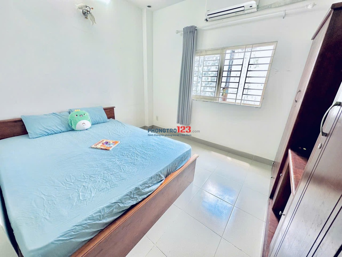 Phòng trọ cho thuê giá rẻ ĐH UEH Q10 đầy đủ nội thất cửa sổ thoáng mát