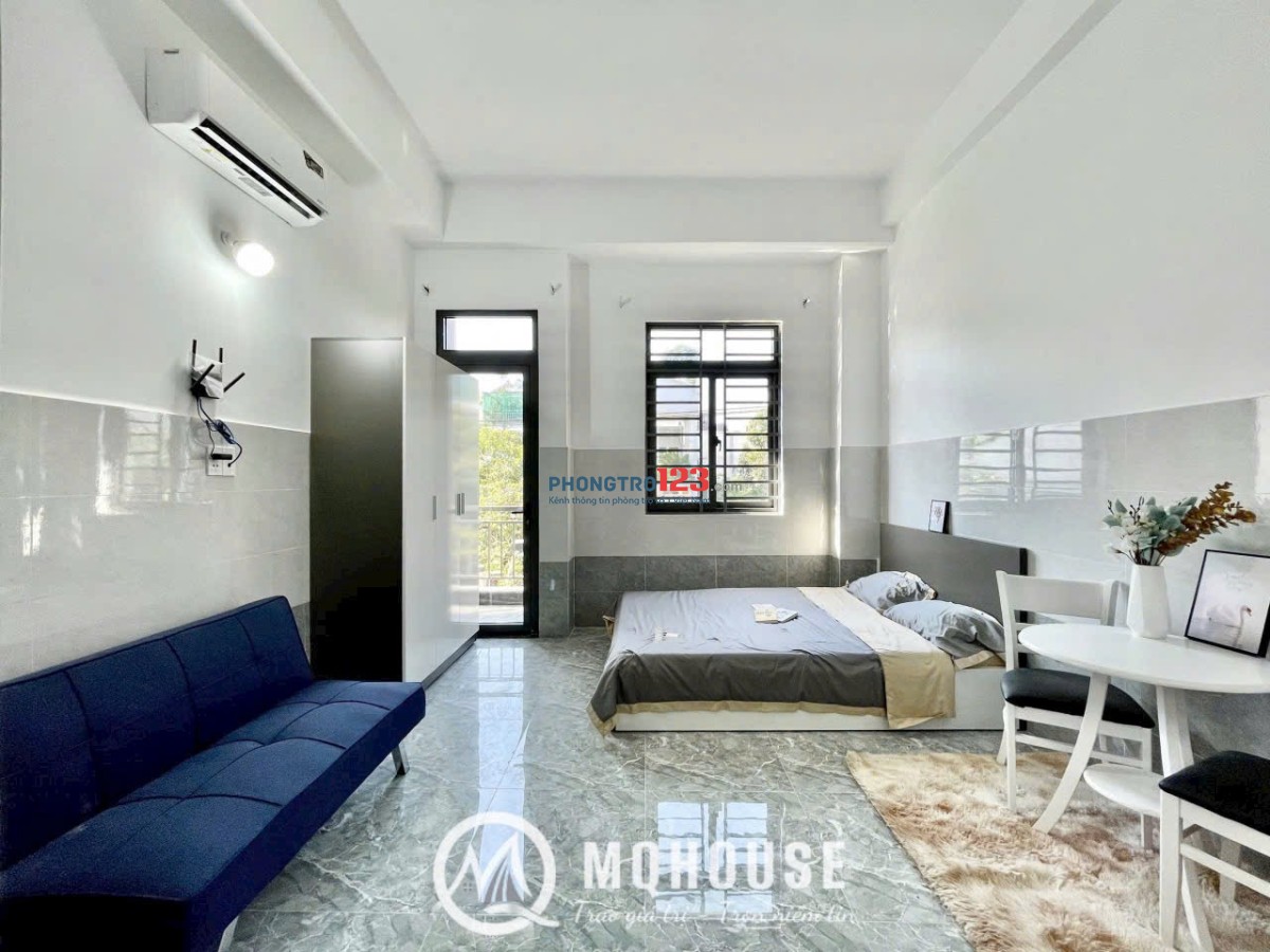 STUDIO BAN CÔNG – FULL NỘI THẤT – TÂN BÌNH GẦN ETOWN, ĐH GREENWICH