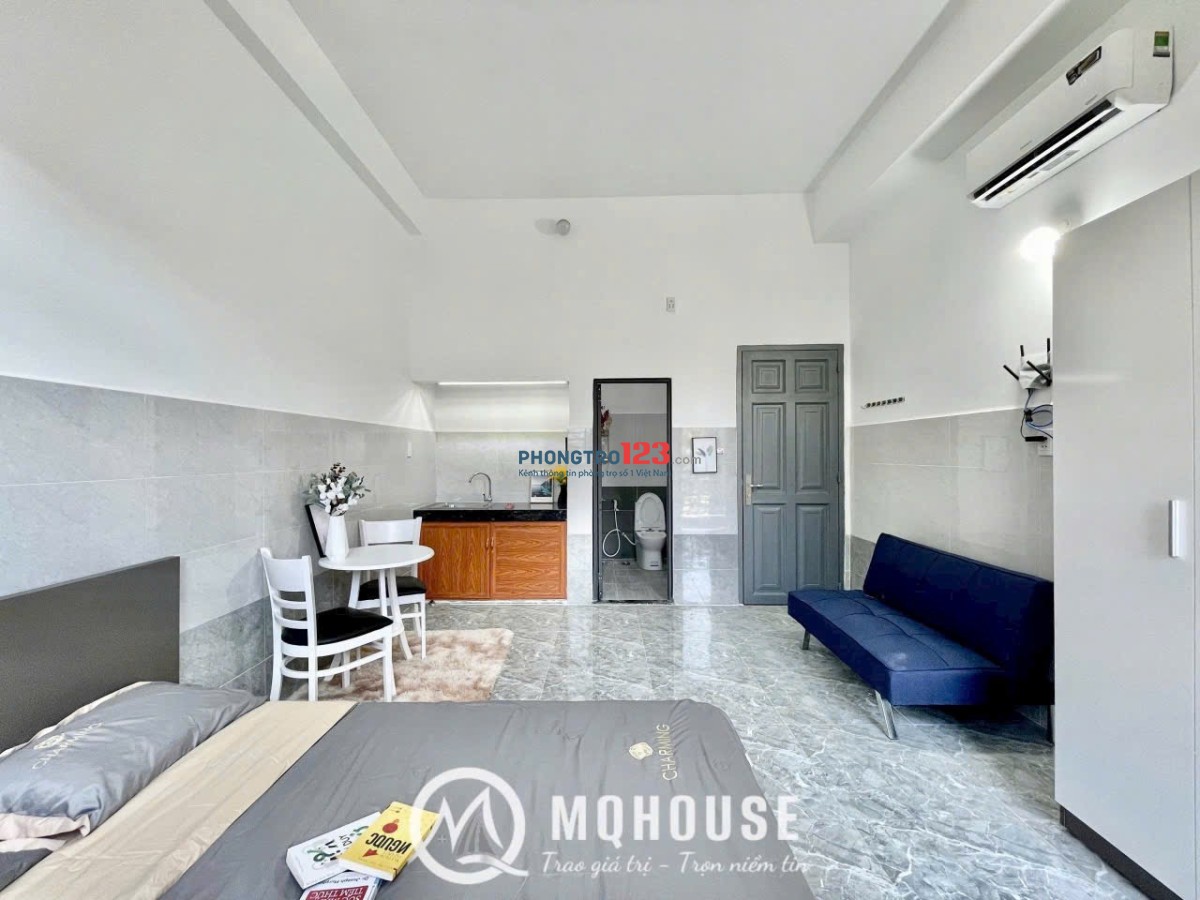 STUDIO BAN CÔNG – FULL NỘI THẤT – TÂN BÌNH GẦN ETOWN, ĐH GREENWICH