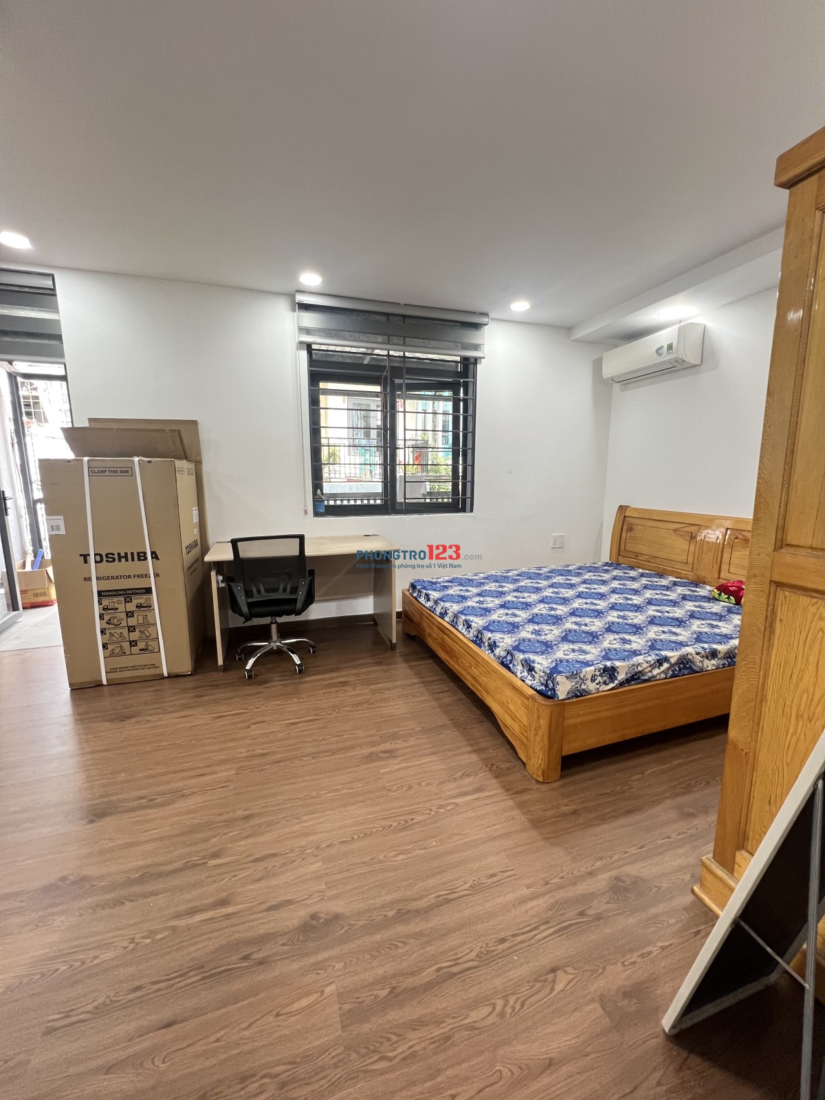 Khai Trương Căn Hộ Ngay Pearl Plaza 35m2, Ban Công, Cửa Sổ - Gần ĐH Hutech, UEF, Hồng Bàng, GTVT
