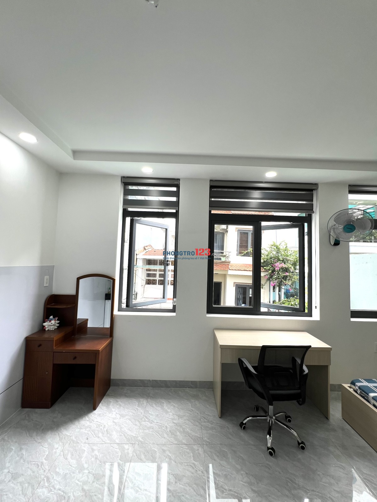 Khai Trương Căn Hộ Ngay Pearl Plaza 35m2, Ban Công, Cửa Sổ - Gần ĐH Hutech, UEF, Hồng Bàng, GTVT