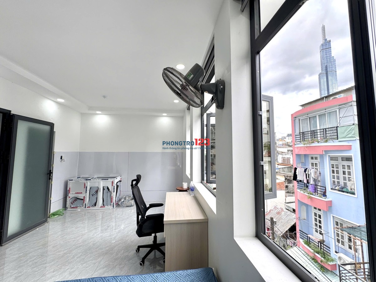 Khai Trương Căn Hộ Ngay Pearl Plaza 35m2, Ban Công, Cửa Sổ - Gần ĐH Hutech, UEF, Hồng Bàng, GTVT