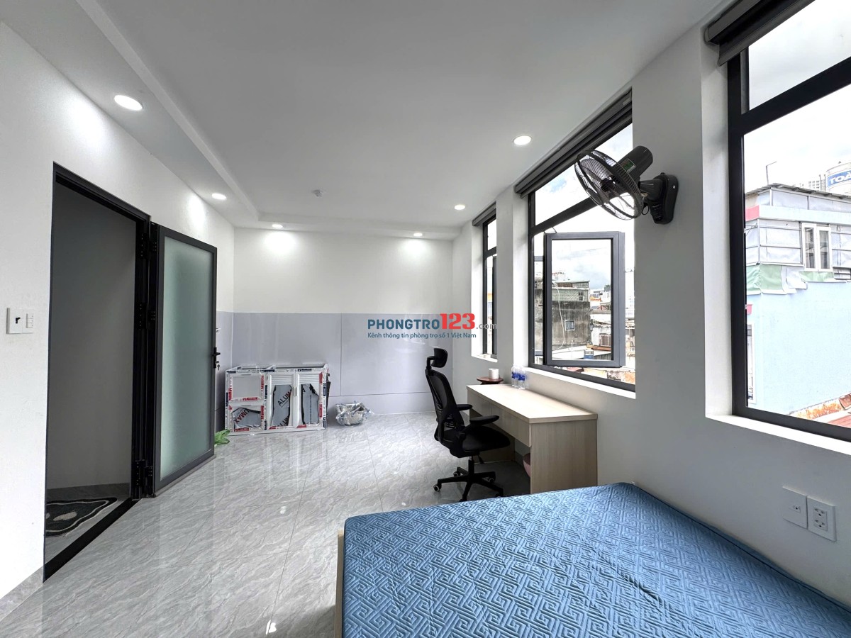 Khai Trương Căn Hộ Ngay Pearl Plaza 35m2, Ban Công, Cửa Sổ - Gần ĐH Hutech, UEF, Hồng Bàng, GTVT