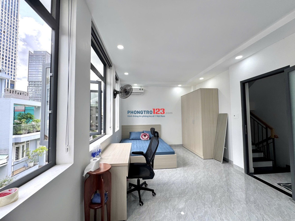 Khai Trương Căn Hộ Ngay Pearl Plaza 35m2, Ban Công, Cửa Sổ - Gần ĐH Hutech, UEF, Hồng Bàng, GTVT