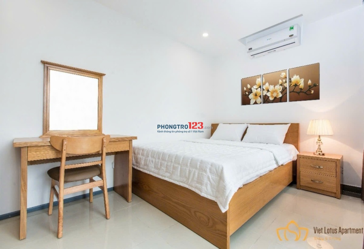 CHDV 2PN 1PK, 2PN Ở THẢO ĐIỀN - FULL NỘI THẤT - CÓ BAN CÔNG