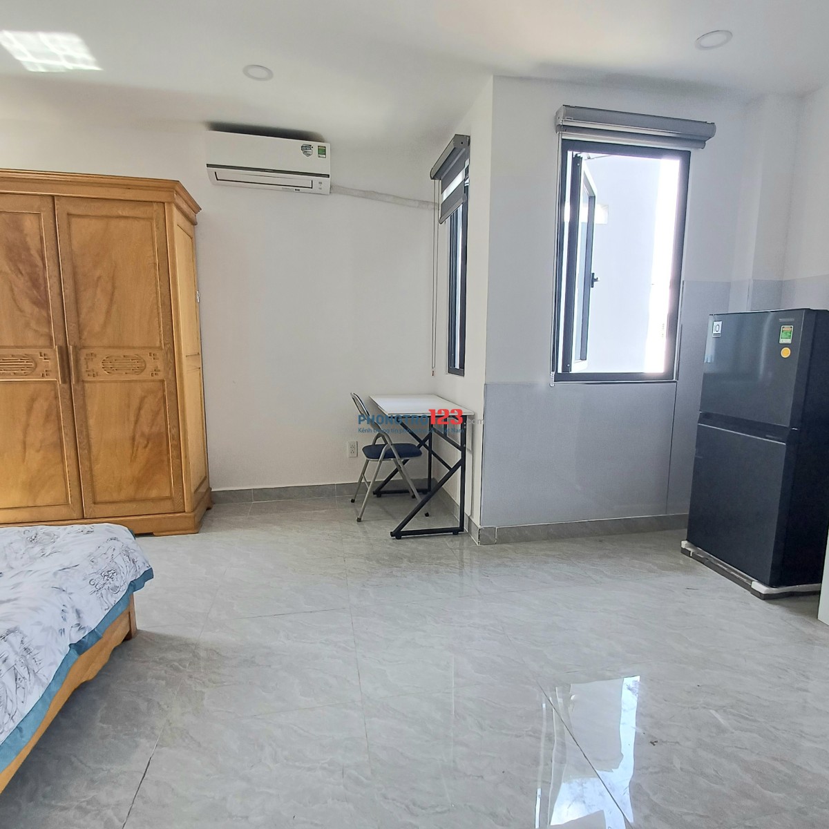 Chính Chủ Cho Thuê Căn Hộ Mới , Cửa Sổ 3 Cánh , Nguyễn Văn Thương, Bình Thạnh