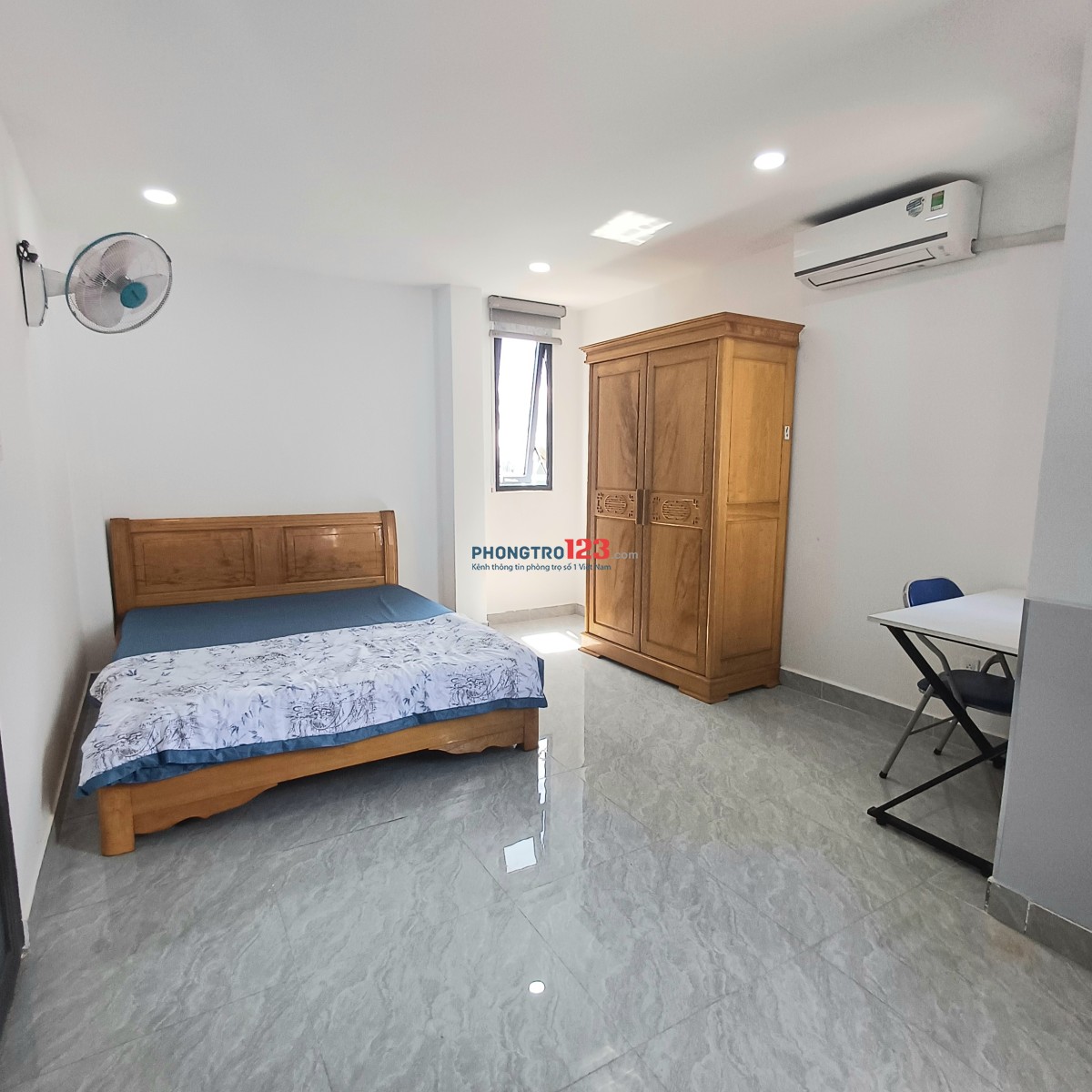 Chính Chủ Cho Thuê Căn Hộ Mới , Cửa Sổ 3 Cánh , Nguyễn Văn Thương, Bình Thạnh