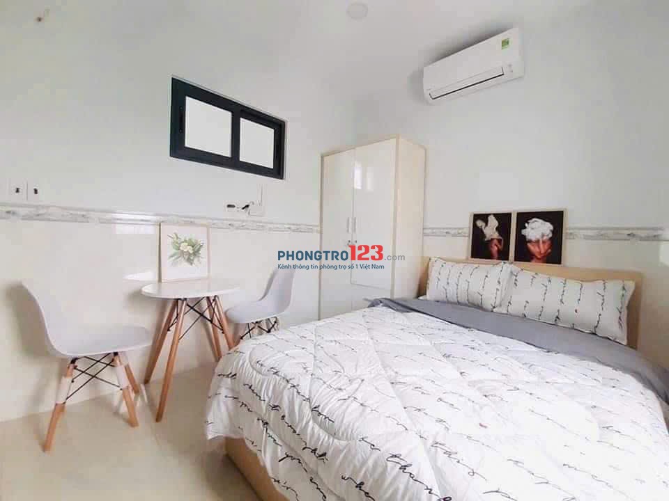 CĂN HỘ STUDIO cửa sổ thoáng, full nội thất p.Tân Hưng q.7 gần Cresent mall, lotte, RMIT, TDTU,Q1 4 8