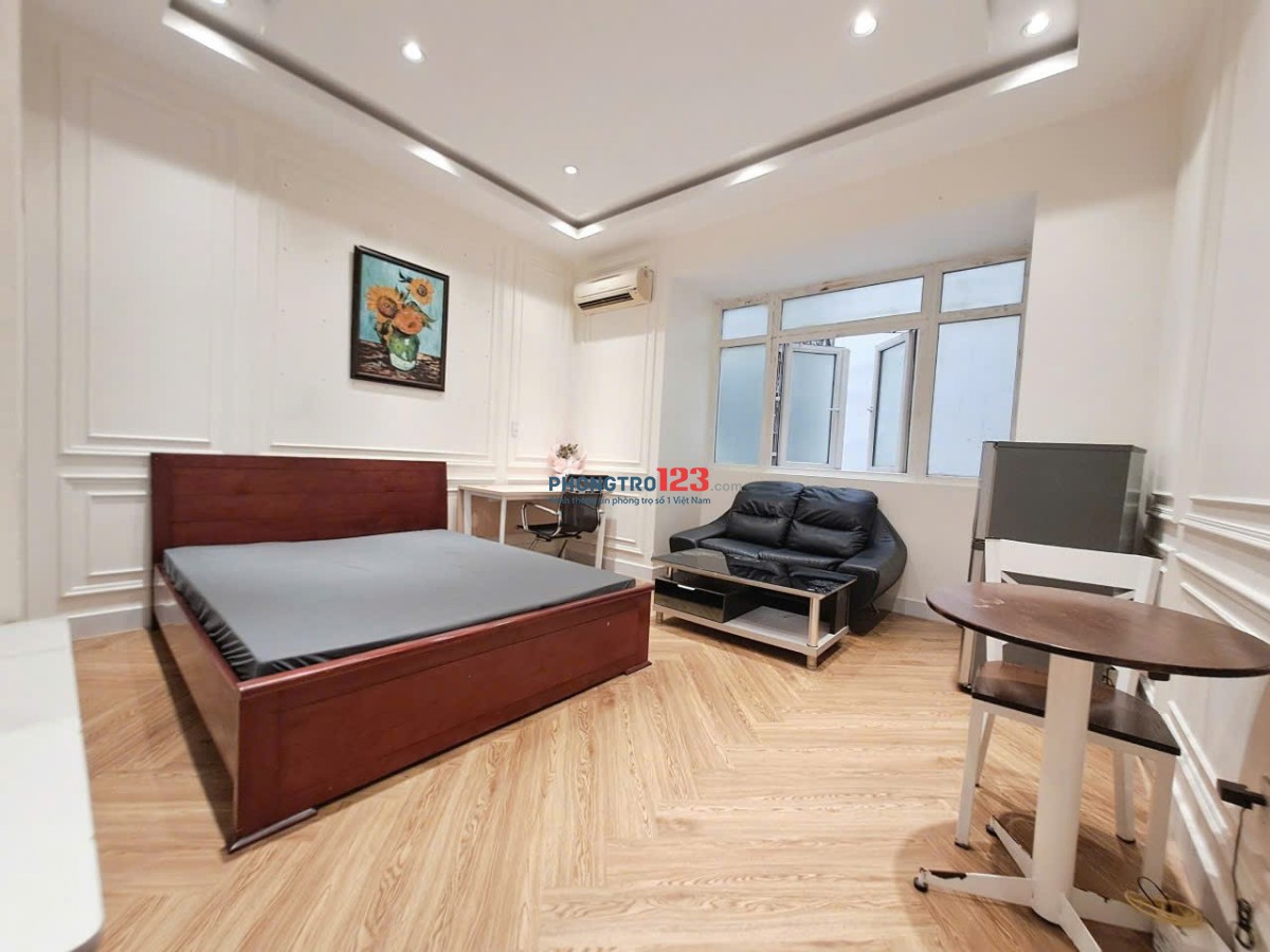 CĂN HỘ STUDIO cửa sổ thoáng, full nội thất p.Tân Hưng q.7 gần Cresent mall, lotte, RMIT, TDTU,Q1 4 8