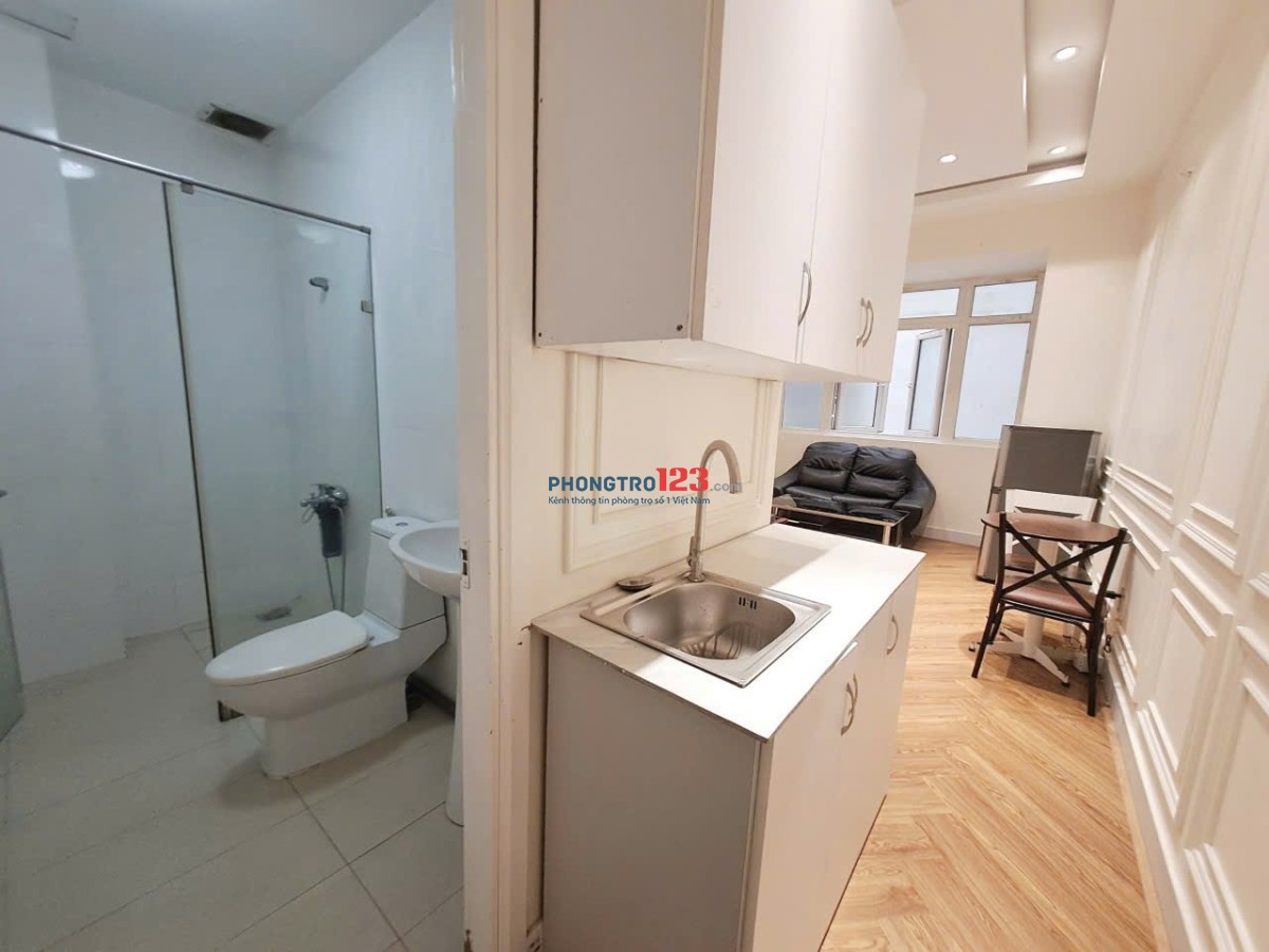 CĂN HỘ STUDIO cửa sổ thoáng, full nội thất p.Tân Hưng q.7 gần Cresent mall, lotte, RMIT, TDTU,Q1 4 8