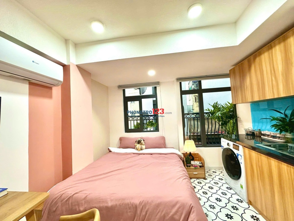 CĂN HỘ STUDIO cửa sổ thoáng, full nội thất p.Tân Hưng q.7 gần Cresent mall, lotte, RMIT, TDTU,Q1 4 8