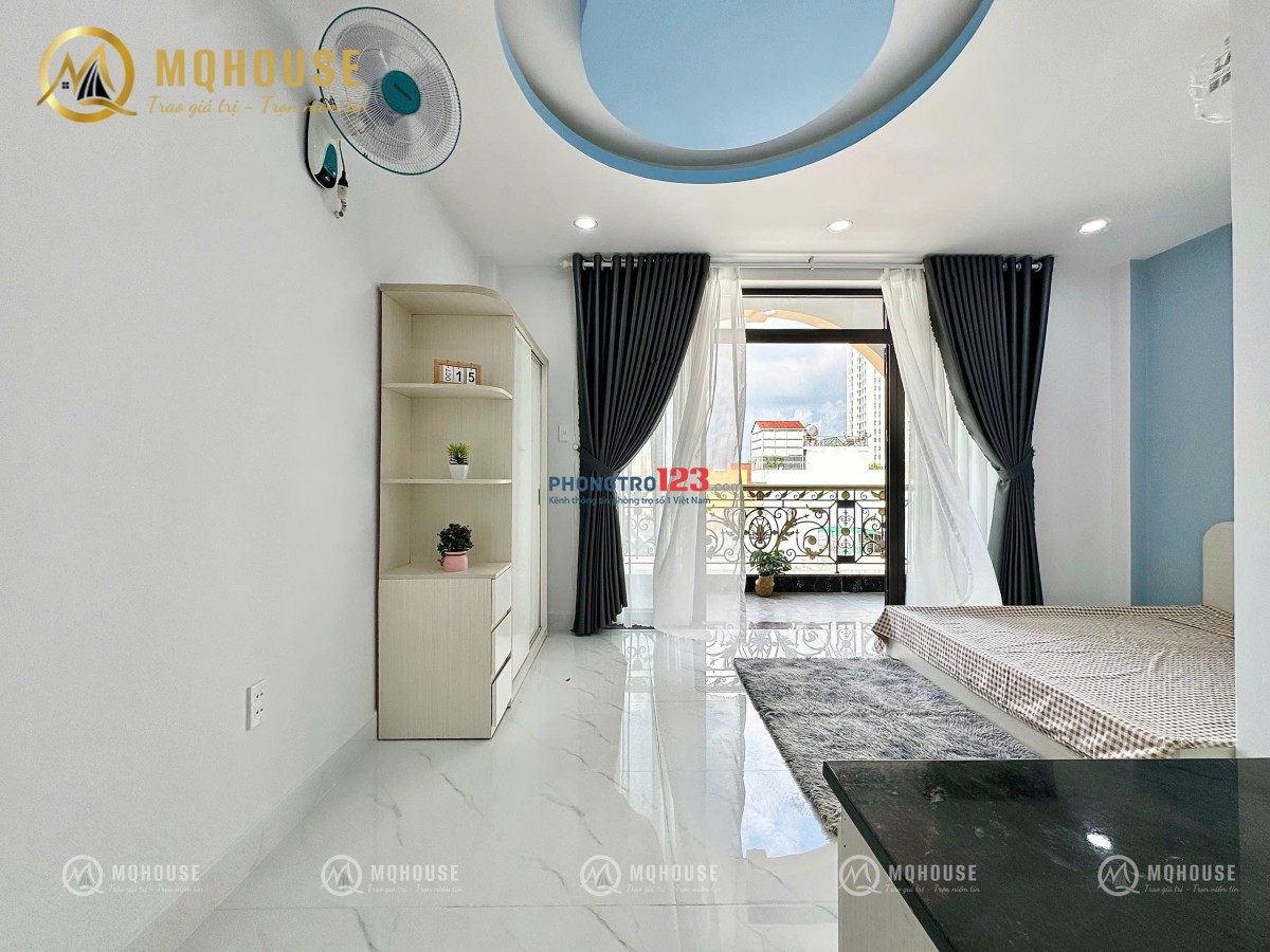 STUDIO FULL NỘI THẤT BAN CÔNG MỚI TÂN PHÚ - 0909186134