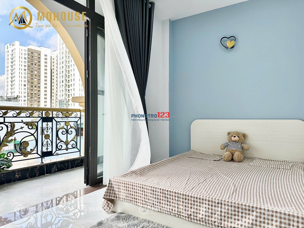 STUDIO FULL NỘI THẤT BAN CÔNG MỚI TÂN PHÚ - 0909186134
