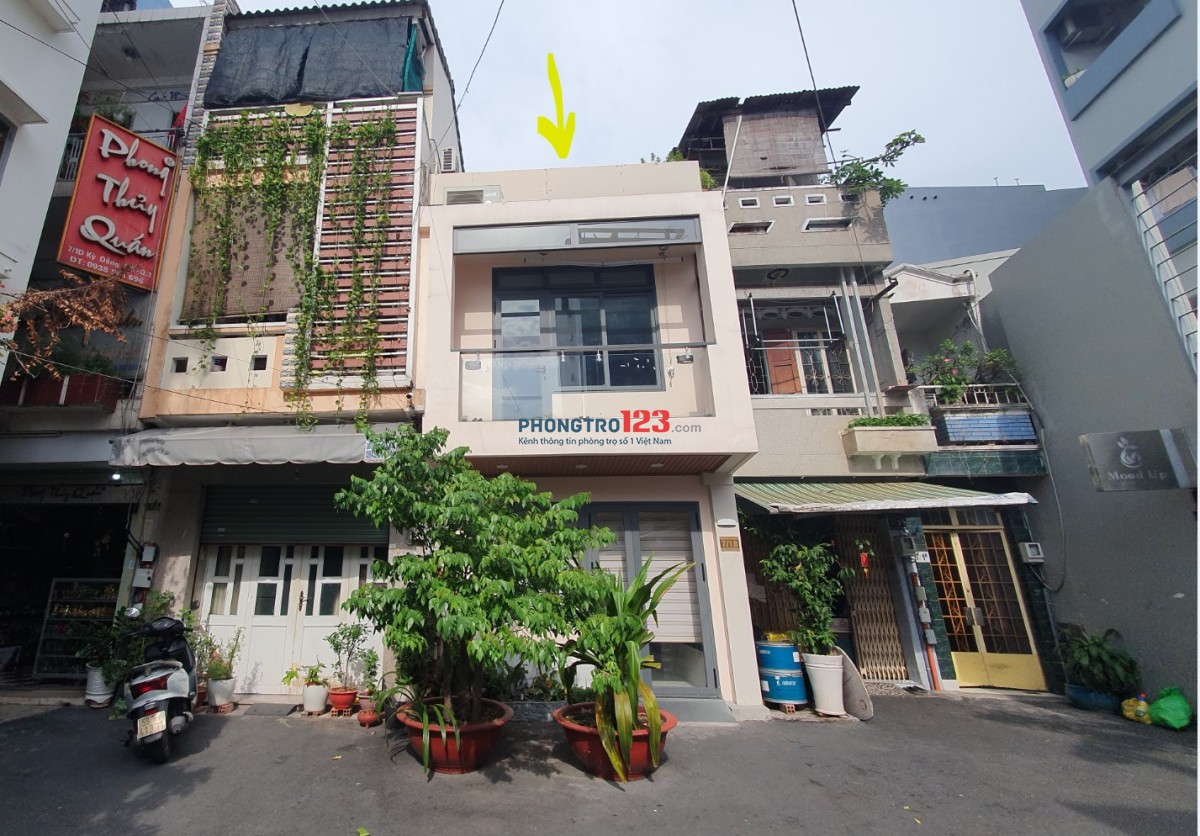 Mặt bằng cho thuê đường Kỳ Đồng, quận 3 giá 18tr/th. Nhà trống giao ngay, độc lập 100%