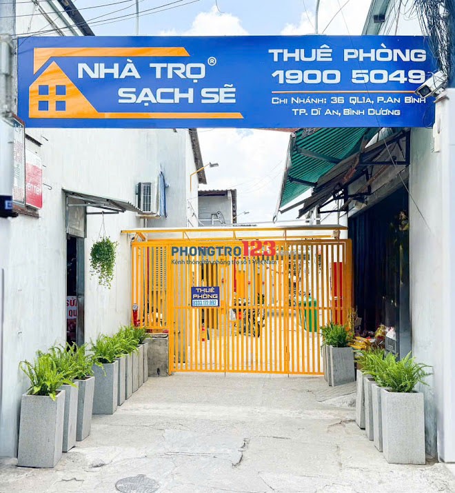 Cho thuê phòng trọ giá rẻ 36 QL1A, Linh Xuân an ninh, sạch sẽ