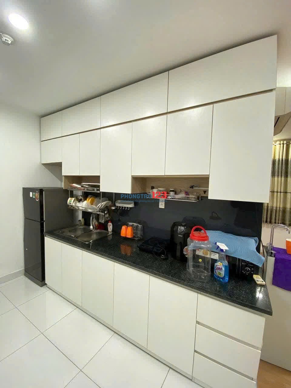 Chung cư Ruby, Nguyễn Sỹ Sách, TB: 85m2, 2p ngủ, nội thất mới, 10tr5