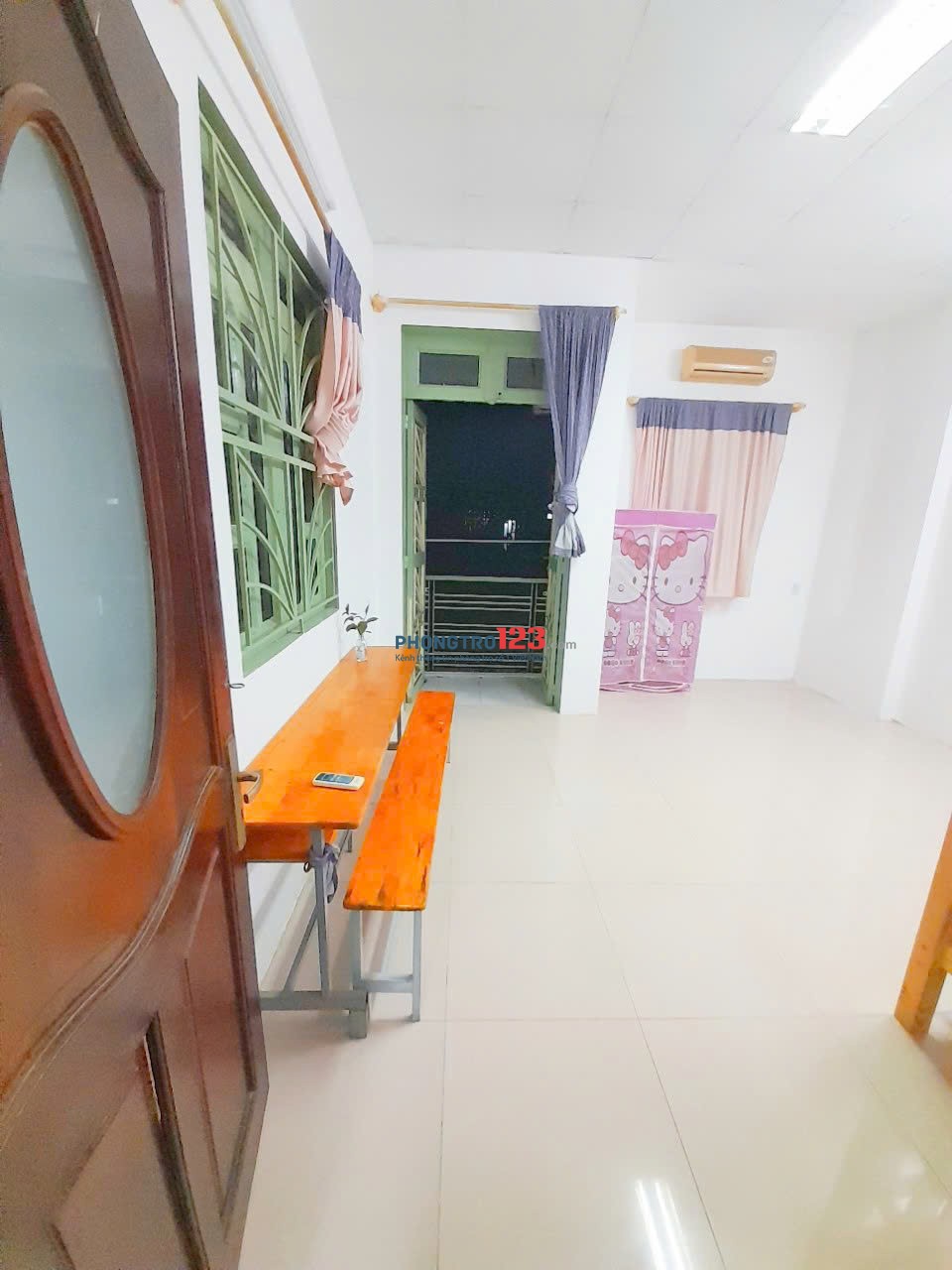 PHÒNG TRỌ GIÁ RẺ TÂN PHÚ GẦN CÁC TRƯỜNG ĐH/CĐ CÓ BAN CÔMG THOÁNG MÁT, FULL NỘI THẤT