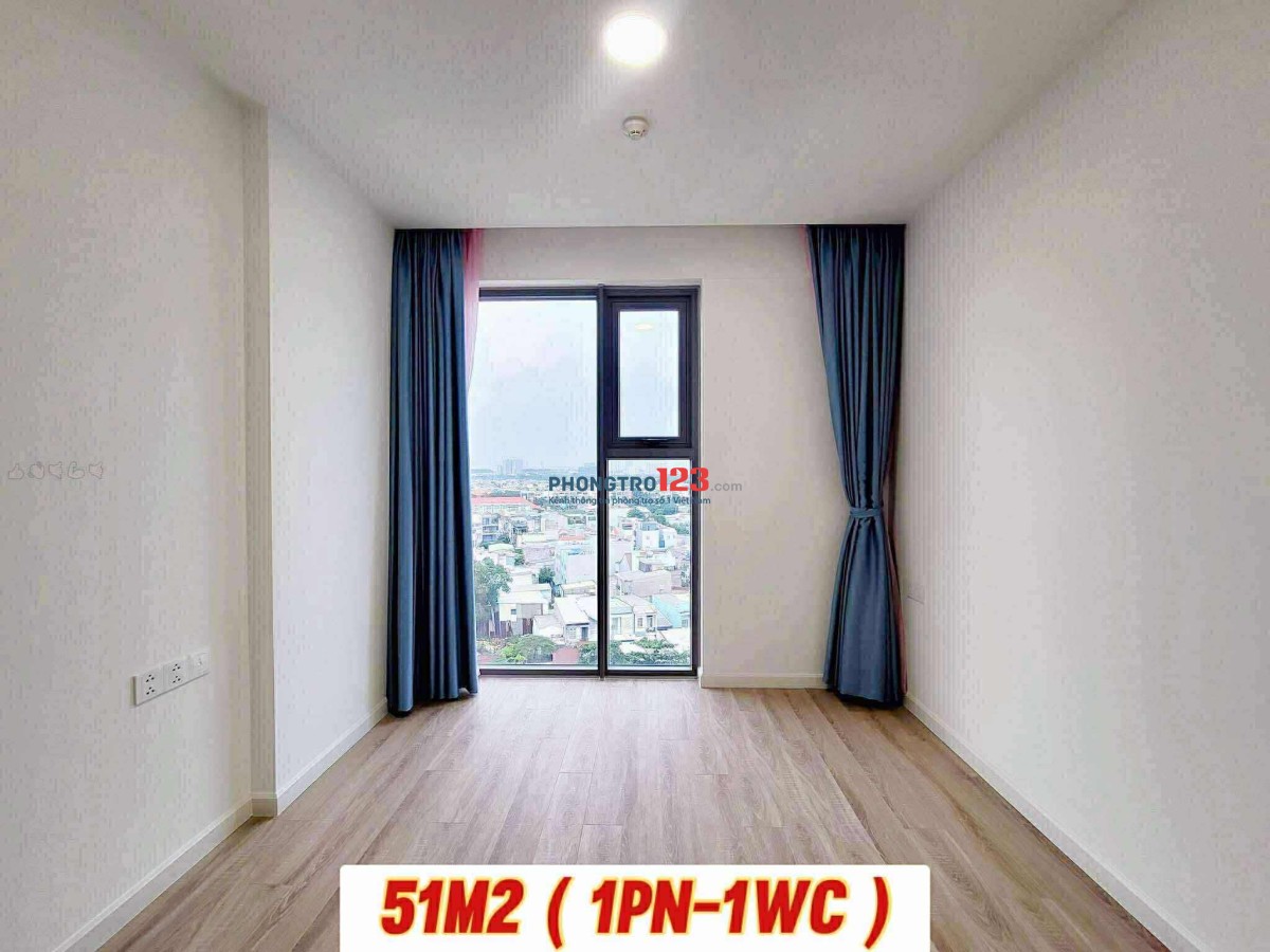 Cho thuê căn hộ 51m2-1PN-1WC ( 9tr/th ) #URBAN_GREEN ,đối diện #Vạn_Phúc_City , Lh 0932030061