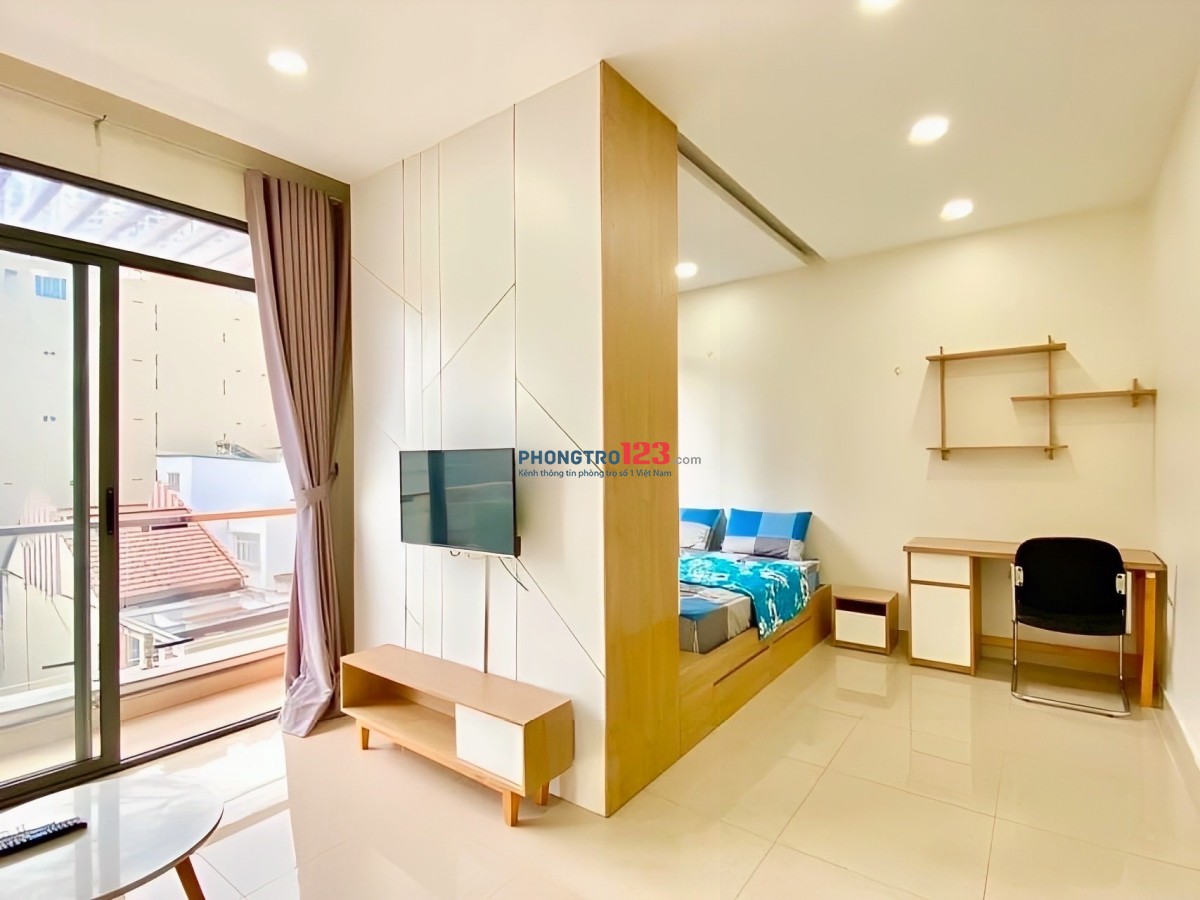 CHO THUÊ STUDIO BAN CÔNG - GẦN LOTTE, CẦU KÊNH TẺ, KDC HIM LAM, ĐH TĐT - SÁT Q4 Q8